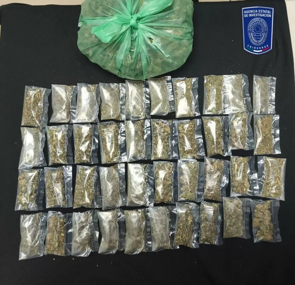 Detienen a mujer con 585 gramos de marihuana en Ciudad Juárez - imagen 2
