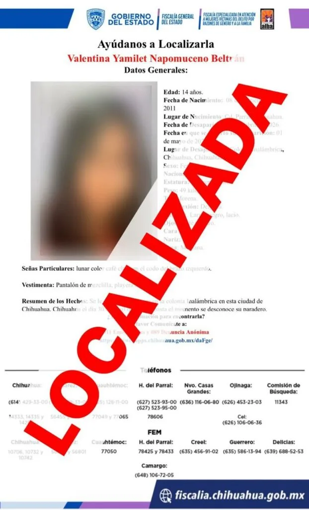Localizan a dos adolescentes desaparecidas en Chihuahua - imagen 2