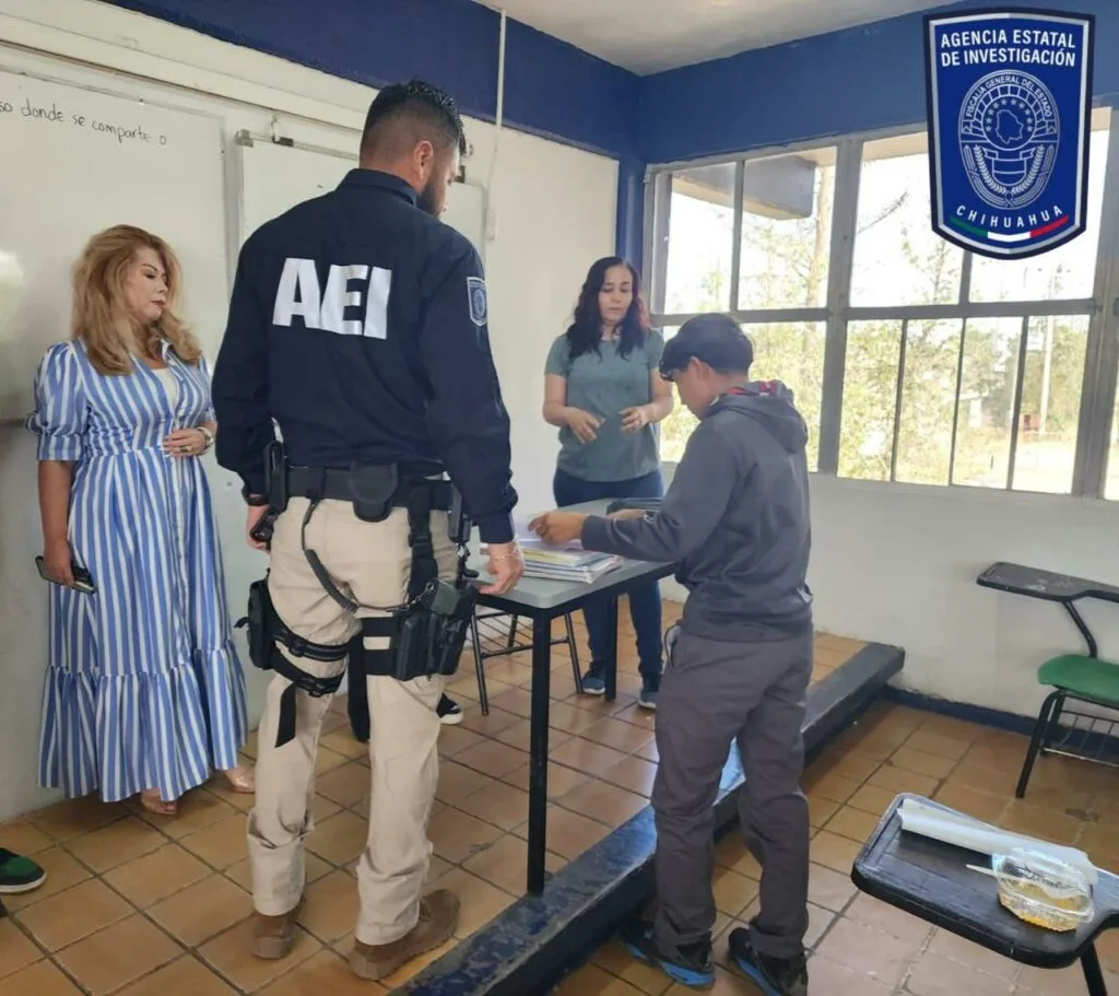 AEI despliega operativos en escuelas de Nuevo Casas Grandes - imagen 2