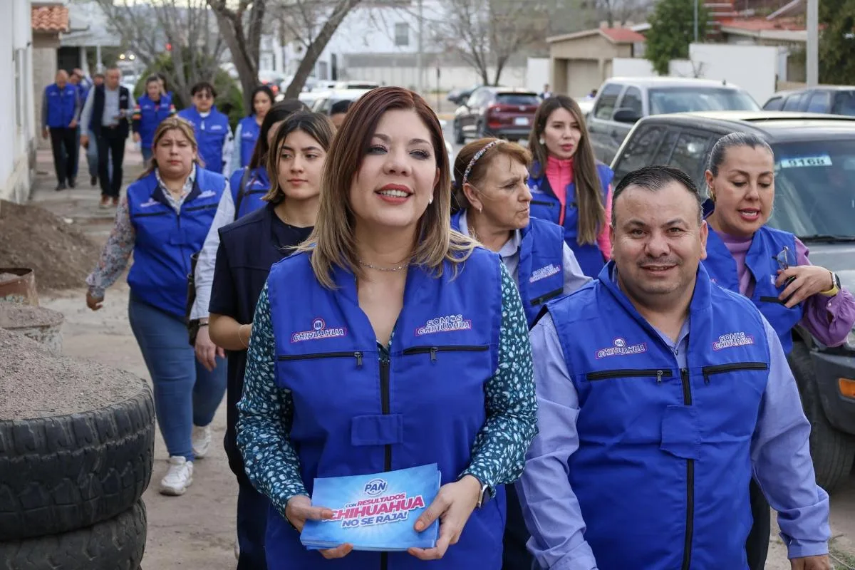 Daniela Álvarez recorre Cuauhtémoc para presentar resultados del PAN - imagen 2