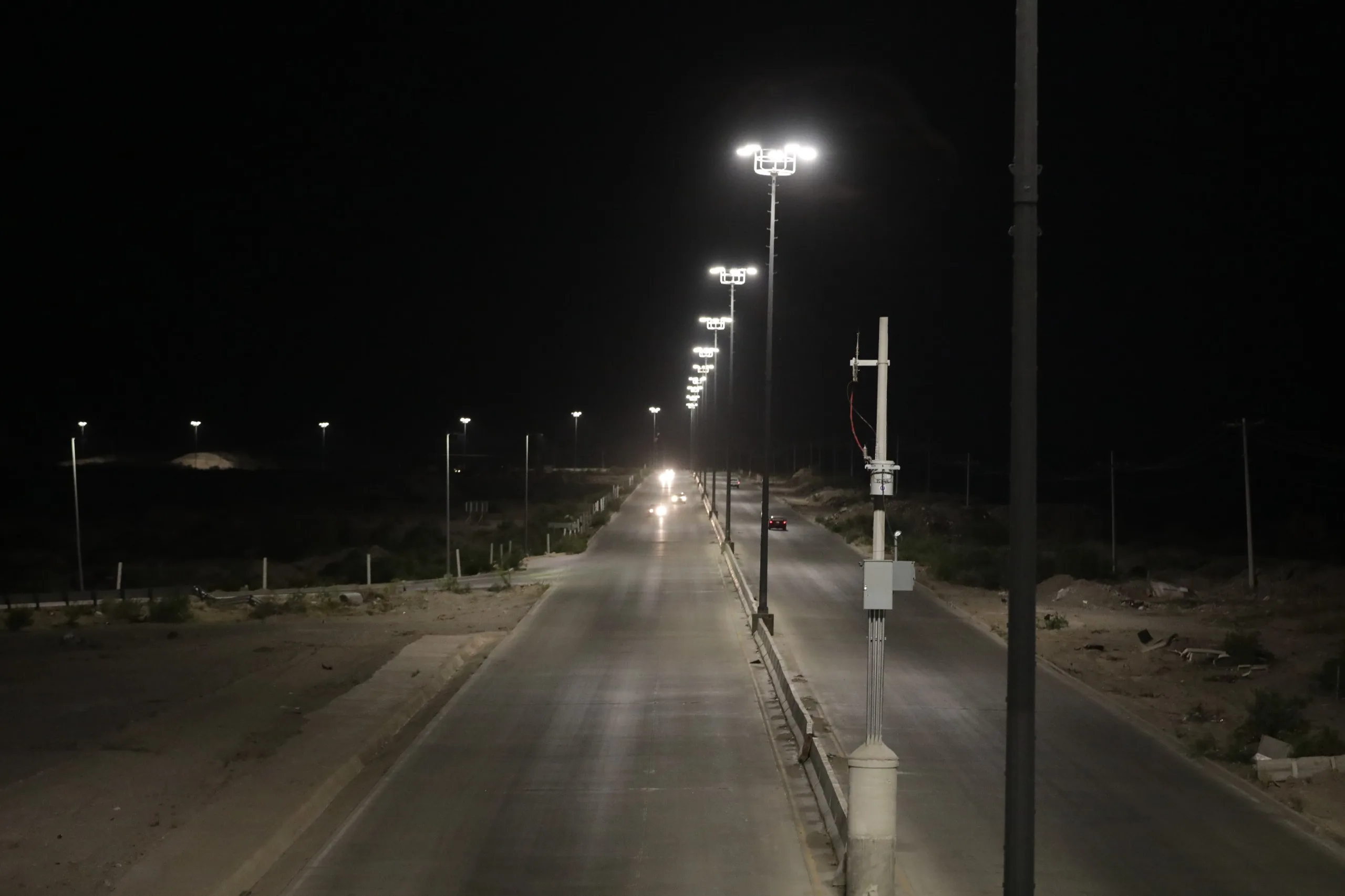 Ciudad Juárez rehabilita 7.3 km de alumbrado en Camino Real con 450 lámparas y 38 millones de pesos de inversión - imagen 17