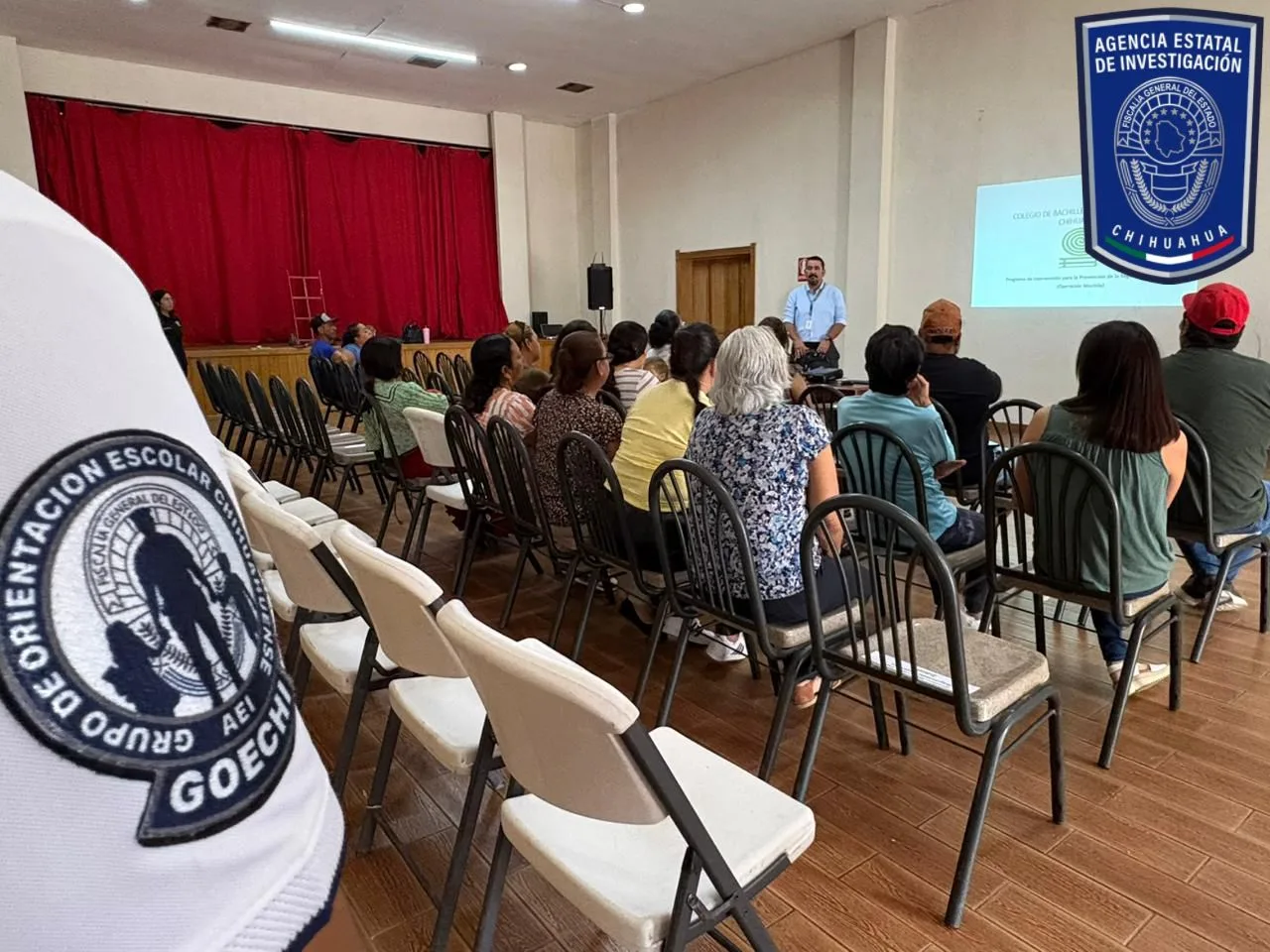 GOECHI imparte talleres de prevención del delito a padres de familia del COBACH en Nuevo Casas Grandes - imagen 1