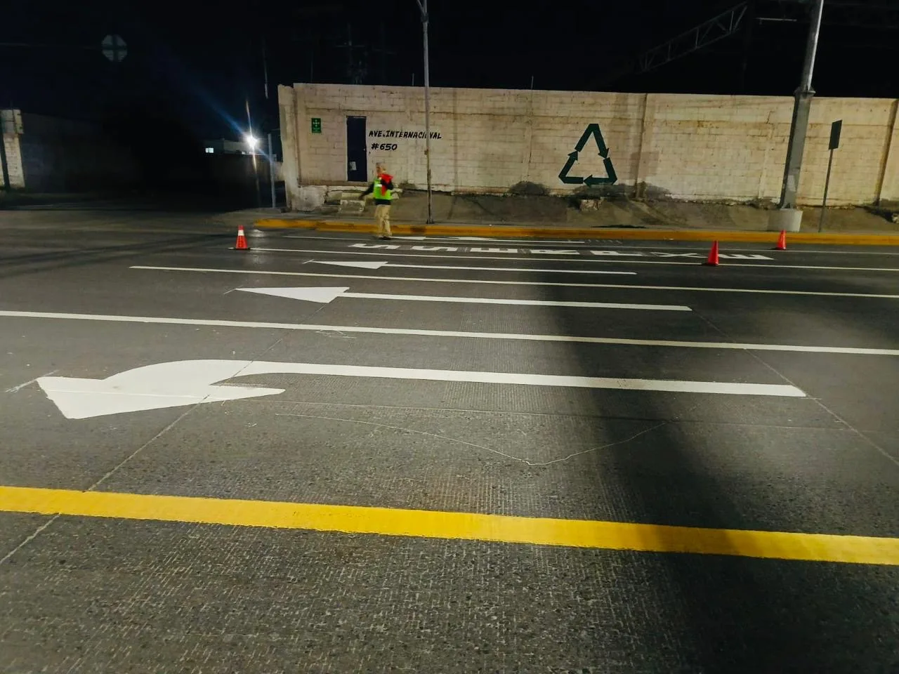 Pintura y señalización vial avanzan en avenidas clave de Ciudad Juárez - imagen 6