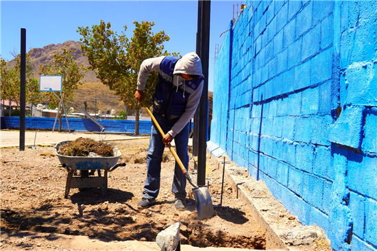 Inicia rehabilitación del Parque Los Moscos en Mármol III con inversión de más de 2 millones de pesos