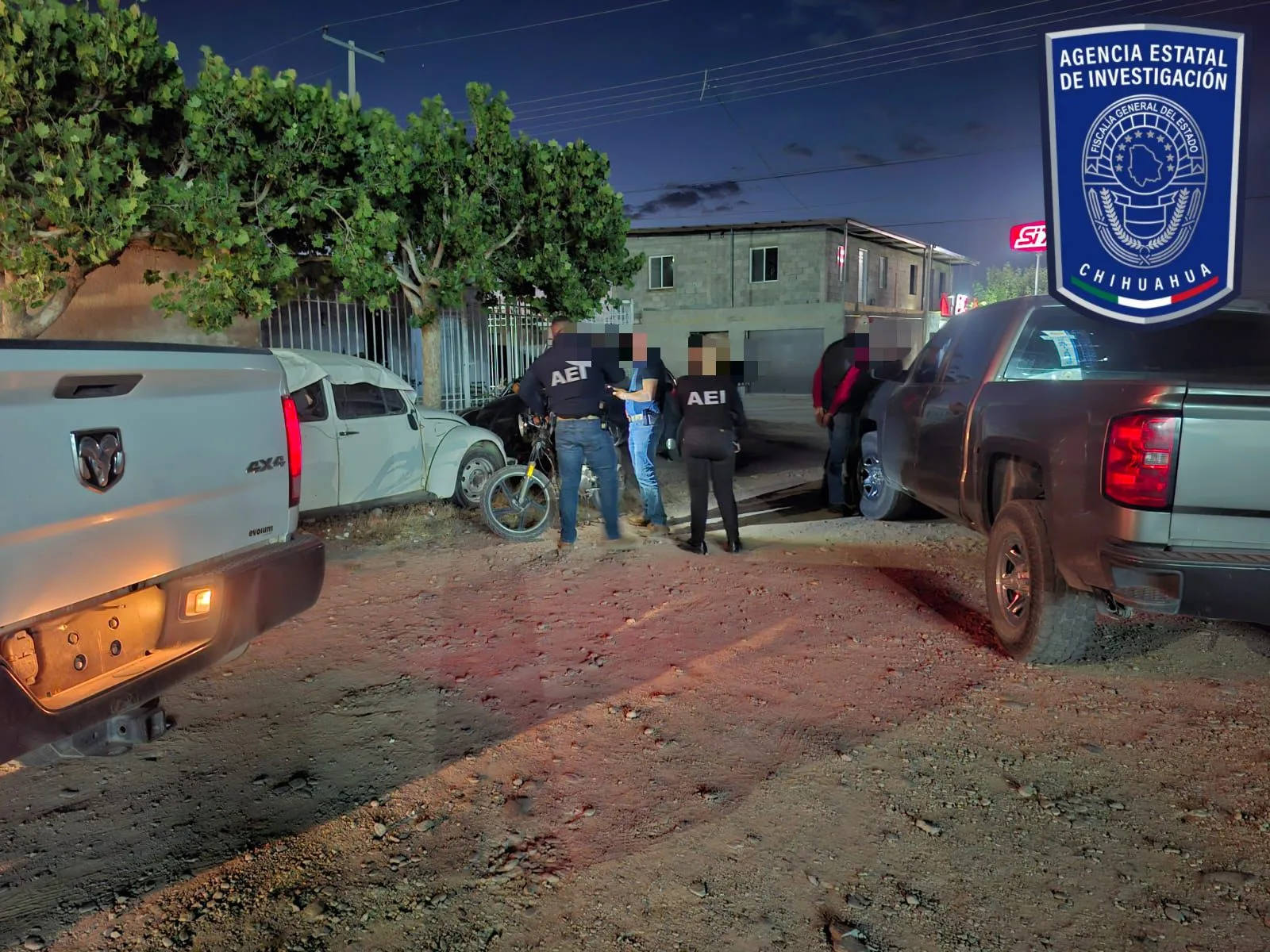 Tres detenidos por posesión de droga en operativo de la AEI en Nuevo Casas Grandes