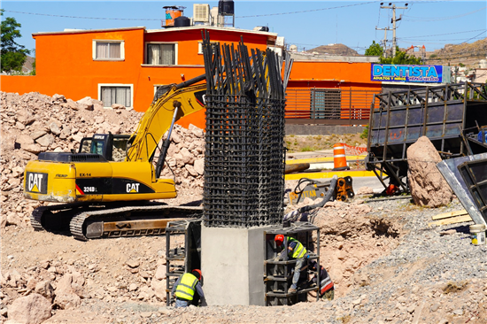 Avance del 27% en la construcción de la Gaza de Teófilo Borunda y periférico de la Juventud en Chihuahua - imagen 3