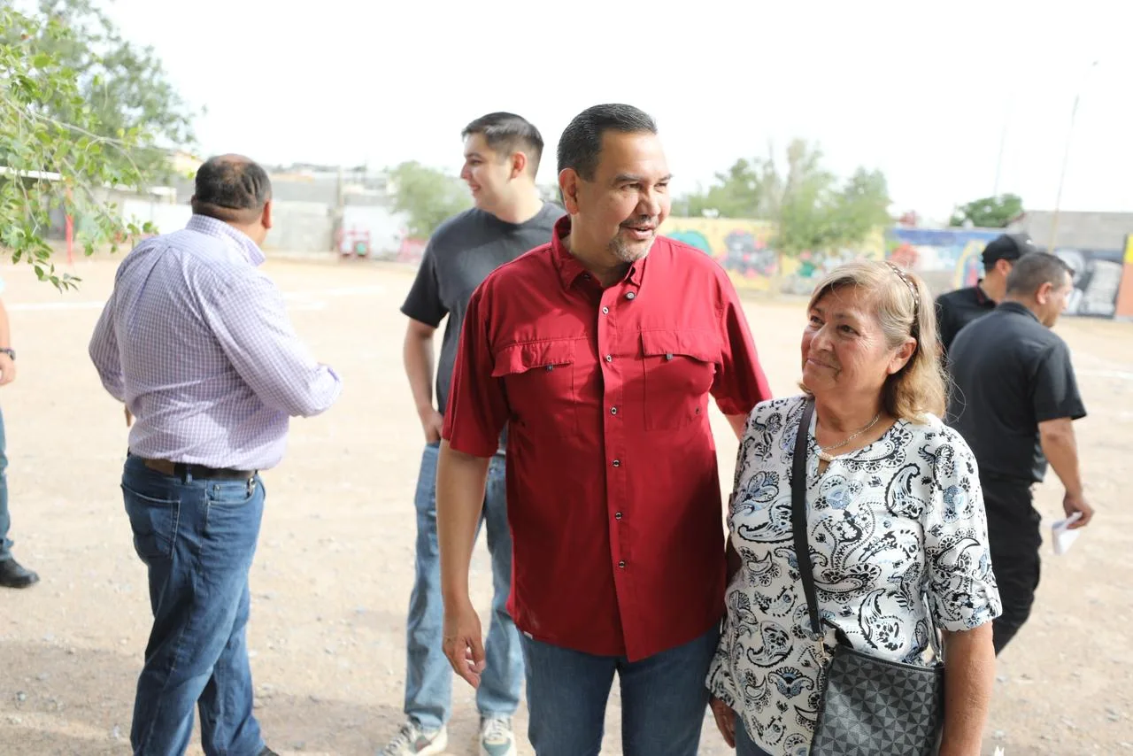Alcalde de Juárez participa en jornada de limpieza y rehabilitación en colonia 16 de Septiembre - imagen 2