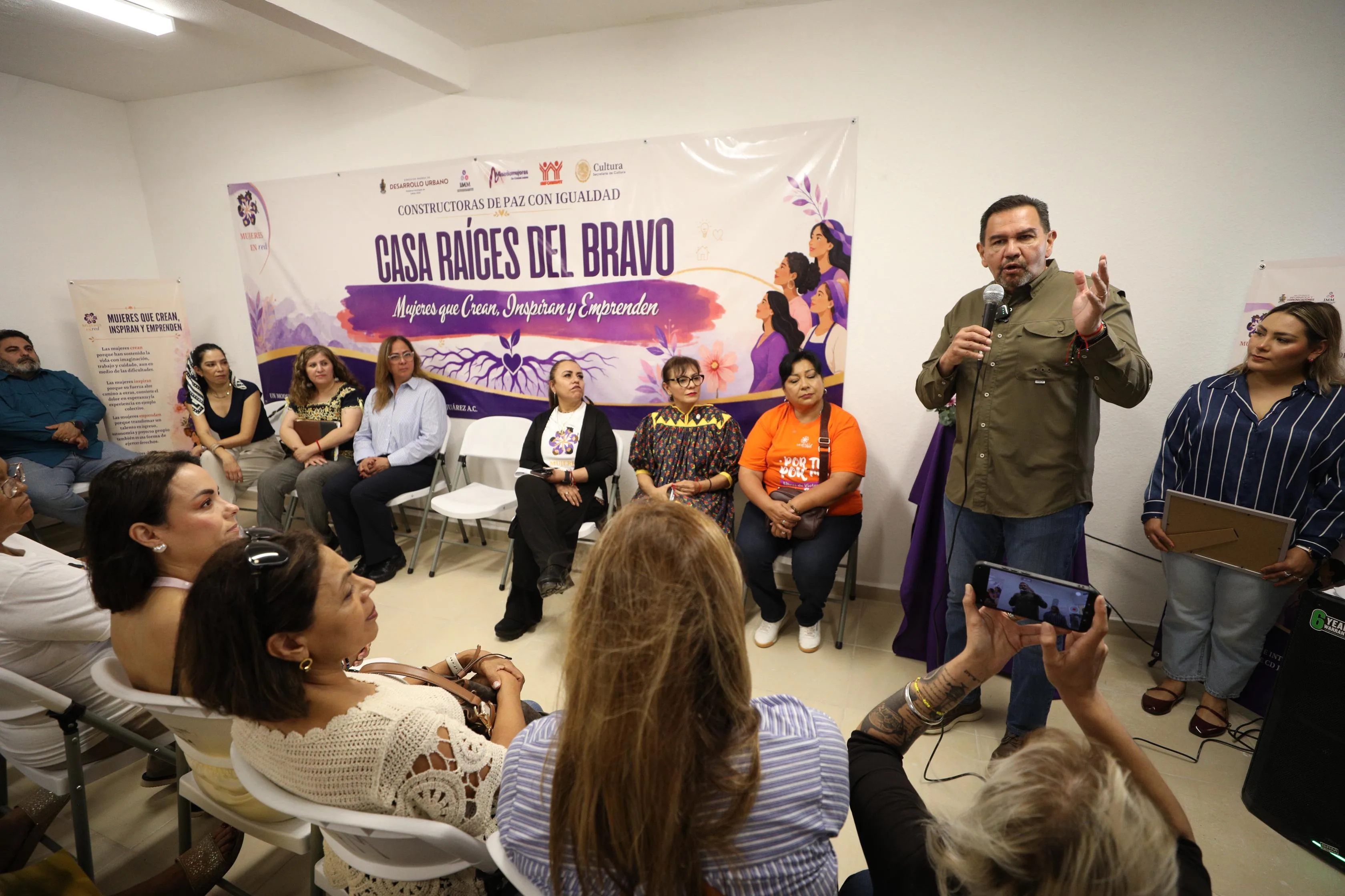 Inauguran tercer Espacio de Paz para mujeres en Riberas del Bravo, Ciudad Juárez - imagen 9