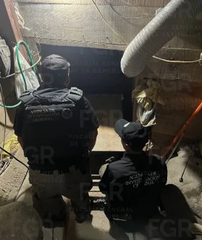Localizan túnel de 265 metros en Tijuana que conecta con EE. UU. y era usado para tráfico ilícito - imagen 6