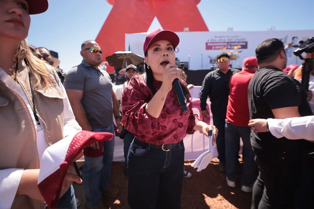 Cruz Pérez Cuéllar respalda a Claudia Sheinbaum en evento en Plaza de la Mexicanidad - imagen 20