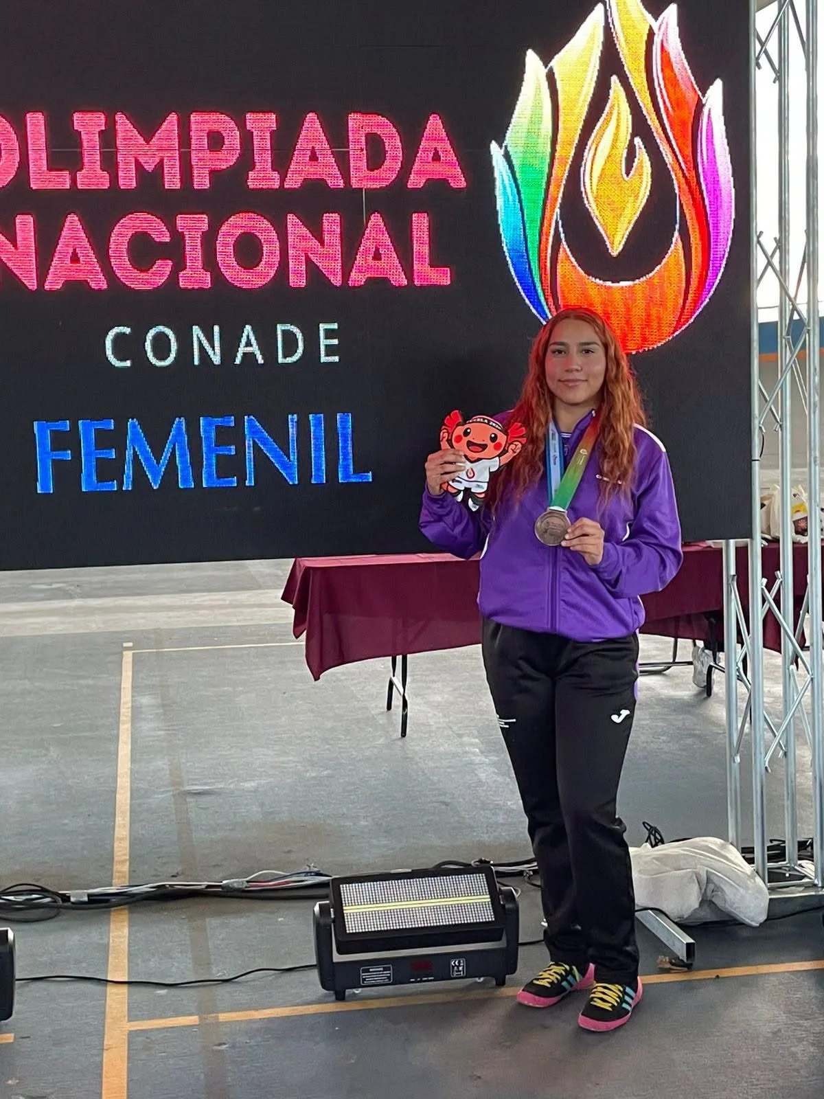 Isabel García Núñez logra medalla de bronce en Luchas Asociadas de la Olimpiada Nacional 2026 - imagen 2