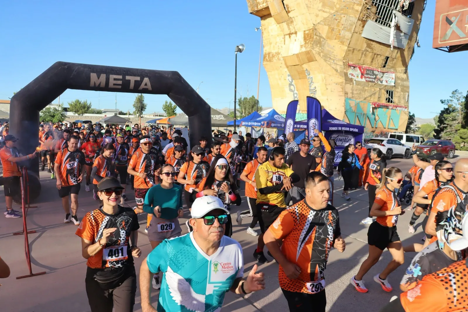 Cerca de 800 corredores participaron en la primera Carrera En Movimiento por la Esclerosis Múltiple en Parque Extremo - imagen 3
