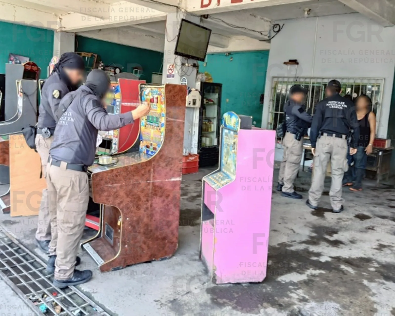 FGR asegura 14 máquinas tragamonedas en operativo en Veracruz - imagen 4