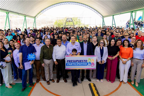 Marco Bonilla entrega mejoras deportivas en UTCH Cantera y recibe proyectos para Presupuesto Participativo 2027
