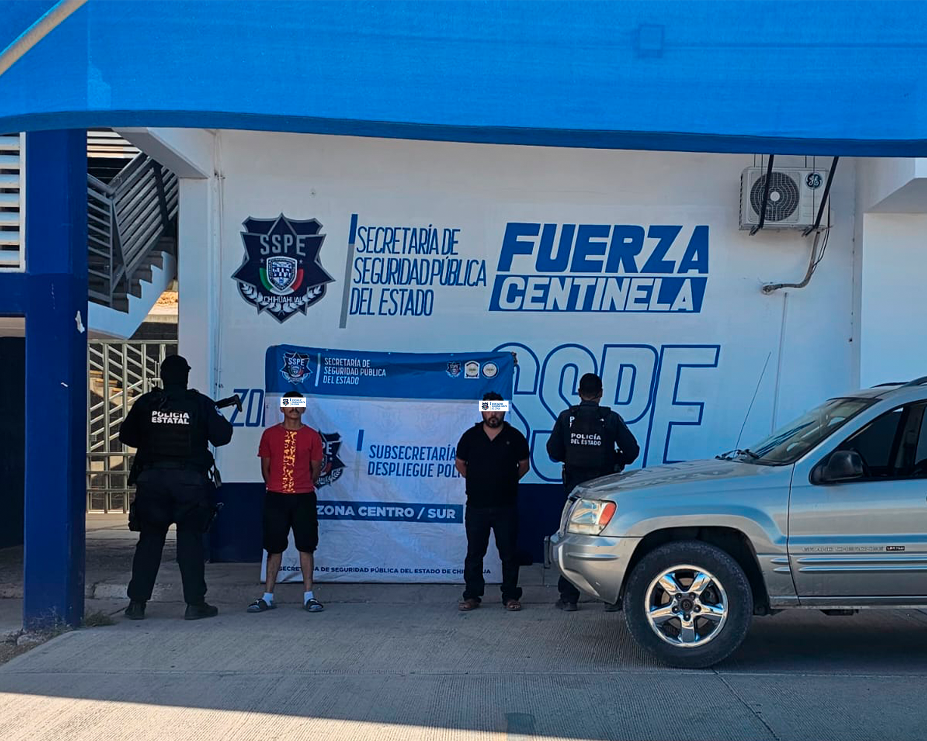Detienen en Chihuahua a dos hombres con presunta cocaína y dinero en efectivo