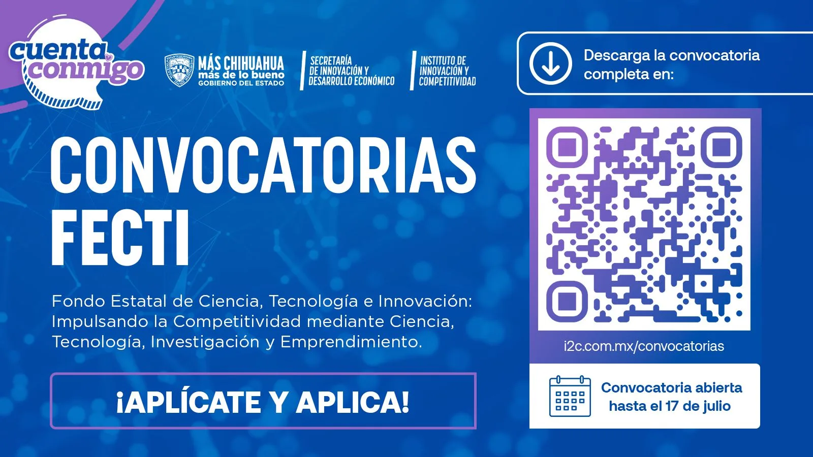 Chihuahua abre convocatorias del FECTI 2026 con bolsa de 58 millones de pesos - imagen 1