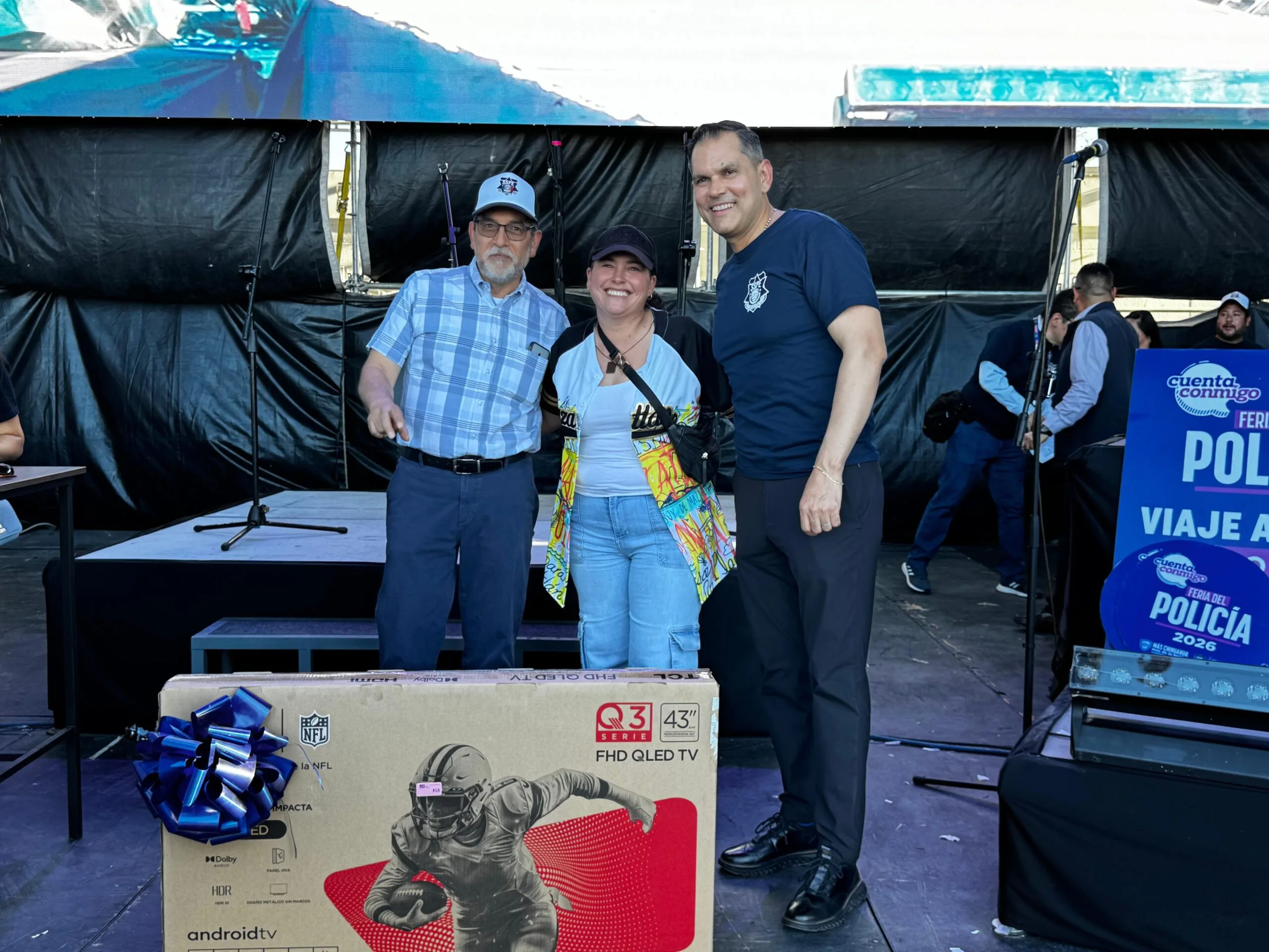 Clausura la Feria del Policía 2026 en Chihuahua con rifa de 184 premios
