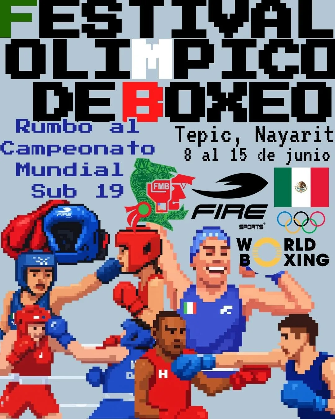 Boxeadores de Ciudad Juárez competirán en el Festival Olímpico de Boxeo 2026 en Tepic