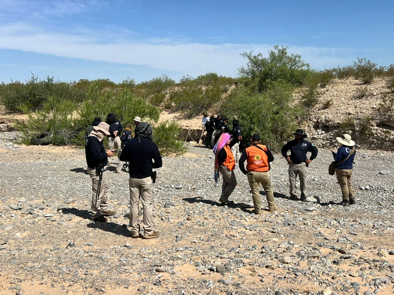 Continúa la búsqueda de Esmeralda Castillo Rincón en Arroyo del Navajo, en el Valle de Juárez - imagen 2