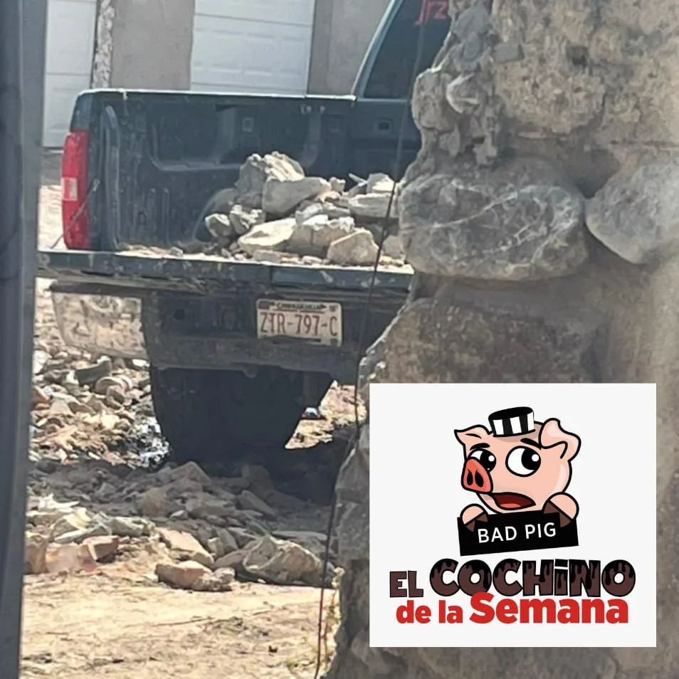 Programa 'El Cochino de la Semana' exhibe casos de contaminación en Juárez - imagen 4