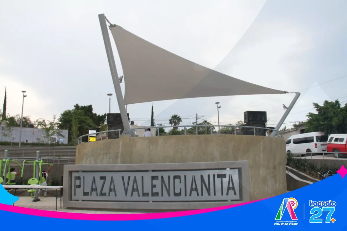 Irapuato inaugura una plaza en Valencianita para fortalecer la convivencia familiar - imagen 2
