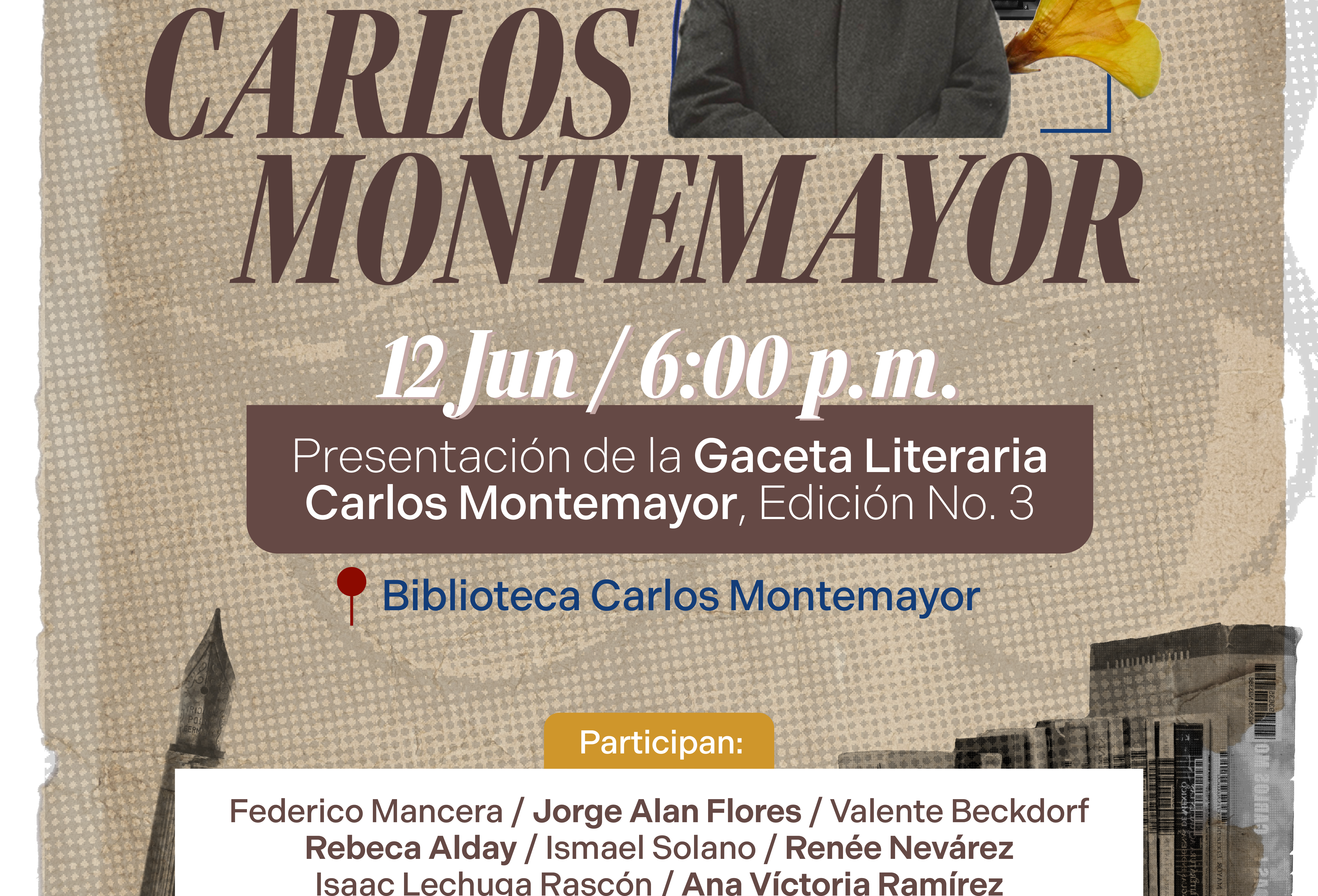 Chihuahua presenta volumen especial de la Gaceta Literaria dedicado a Carlos Montemayor - imagen 1