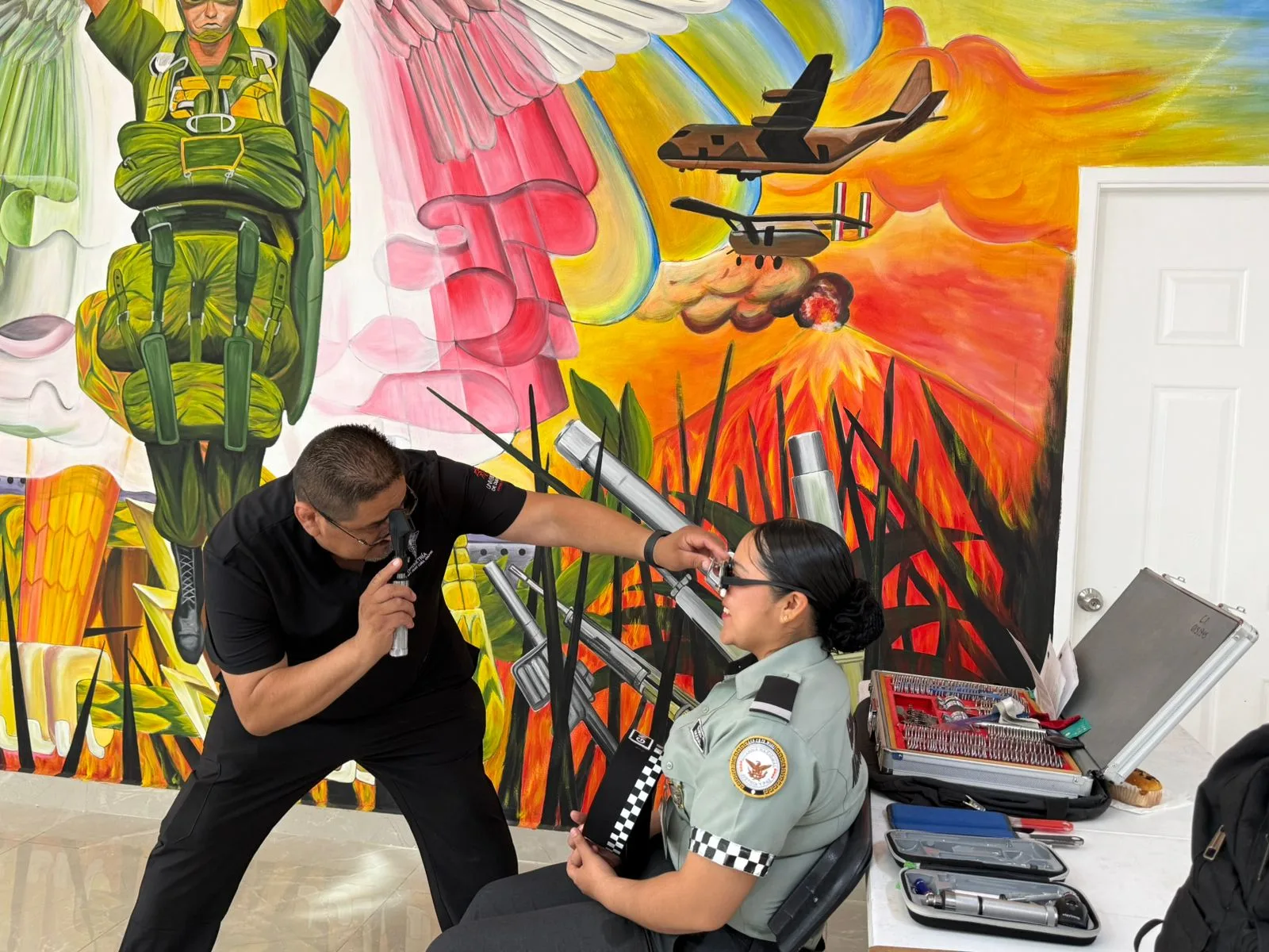Brigada Médico a tu Puerta atiende a 176 personas en la Guardia Nacional de Ciudad Juárez - imagen 3
