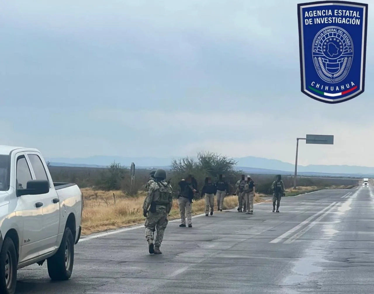 Fiscalía de Chihuahua realiza operativo en Allende para buscar a Ricardo Hideki Ortiz Ceniceros - imagen 3