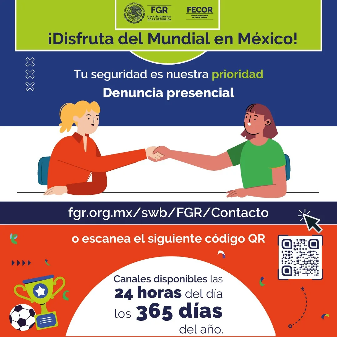 FGR lanza micrositio y estrategia de denuncia durante el Mundial 2026 en México - imagen 6