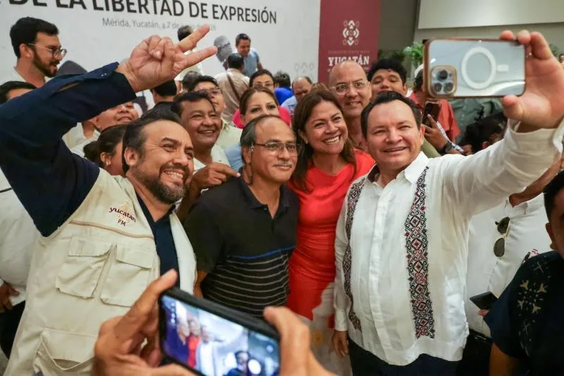 Gobierno de Yucatán destaca labor periodística y reafirma compromiso con la libertad de expresión - imagen 4