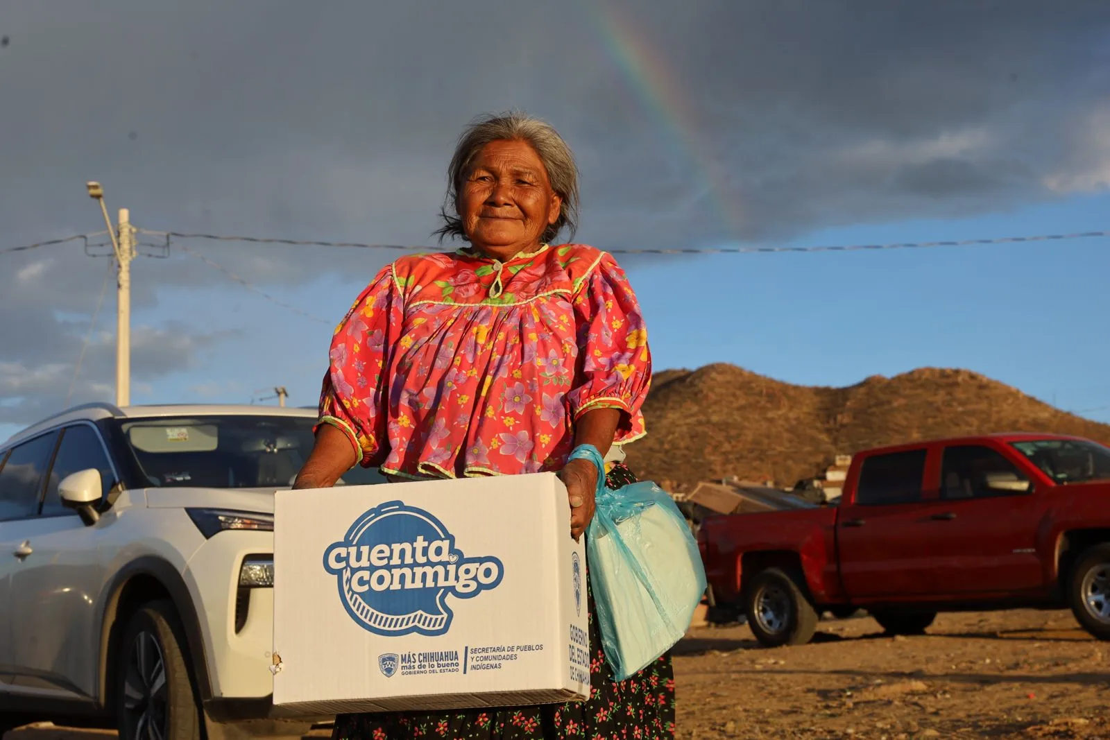 Estado entrega paquetes alimenticios a 300 habitantes de comunidades indígenas en Chihuahua - imagen 3
