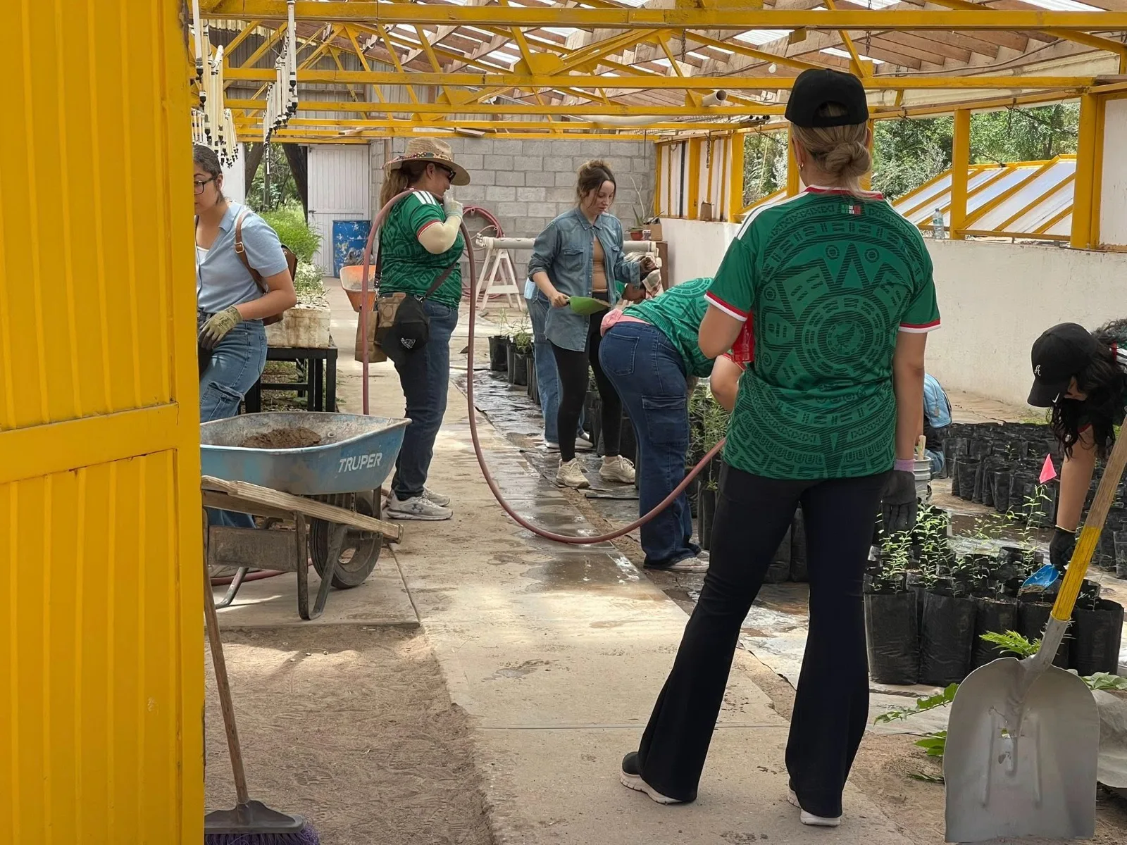 50 voluntarios de Foxconn apoyan labores en el Vivero Municipal de Jerónimo - imagen 4