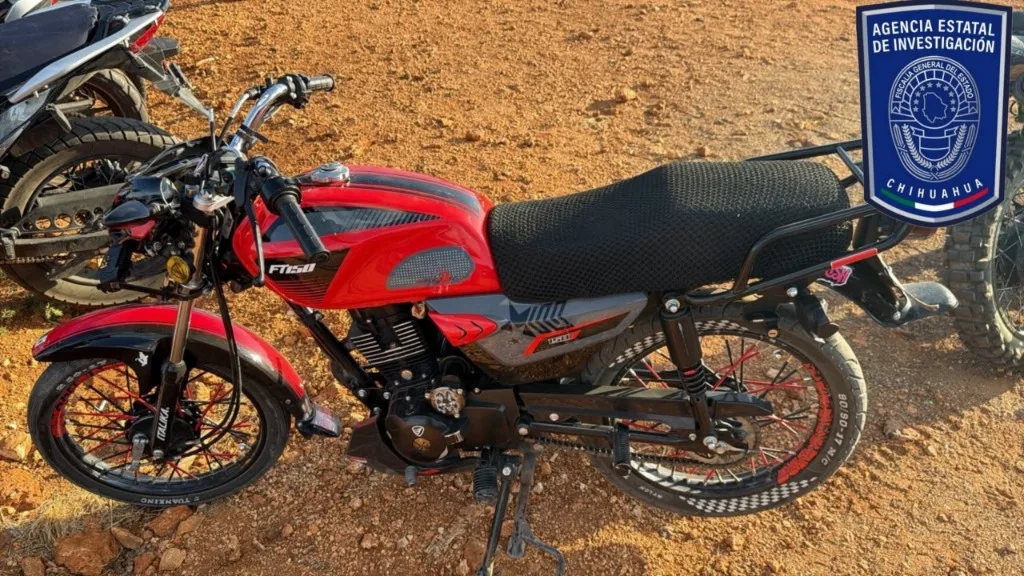 Aseguran dos motocicletas y droga en Jiménez durante operativo de la AEI y el Ejército Mexicano - imagen 1
