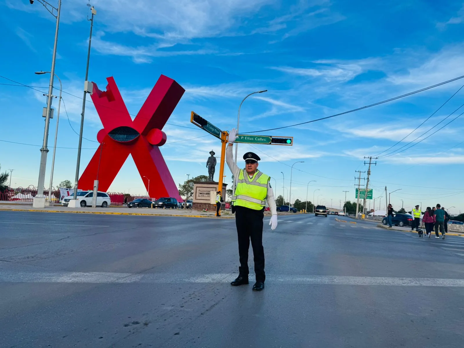 Operativo de Seguridad Vial en Plaza de la Mexicanidad por Feria Juárez 2026 - imagen 2