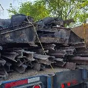 FGR asegura 75 segmentos de rieles de acero en operativo contra robo en Tabasco - imagen 1