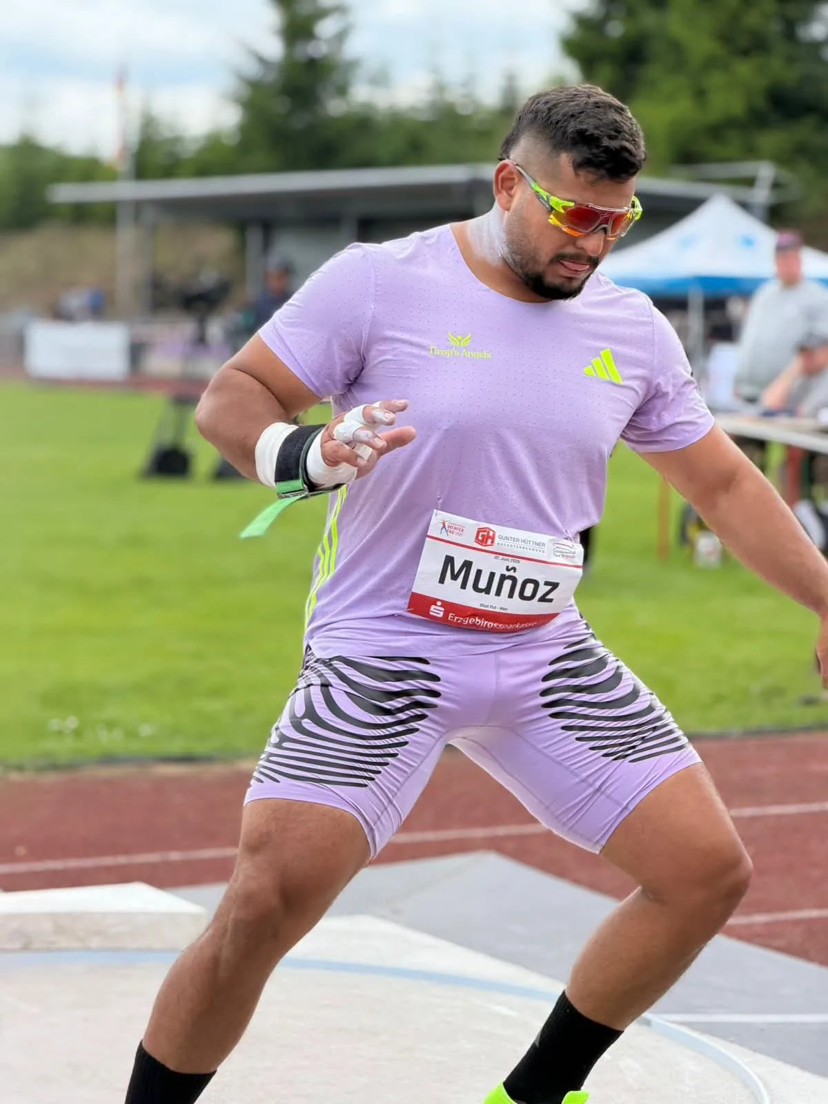 Uziel Muñoz logra plata y récord nacional en torneo de lanzamiento de bala en Alemania - imagen 3