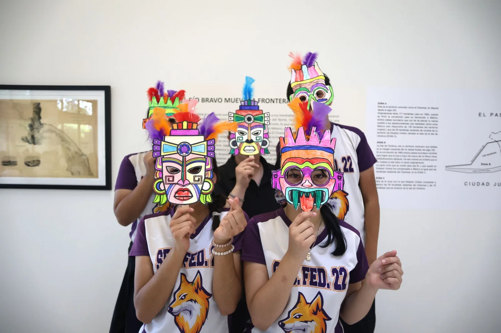 Estudiantes de secundaria visitan el Museo de Arqueología e Historia de El Chamizal en Juárez - imagen 1