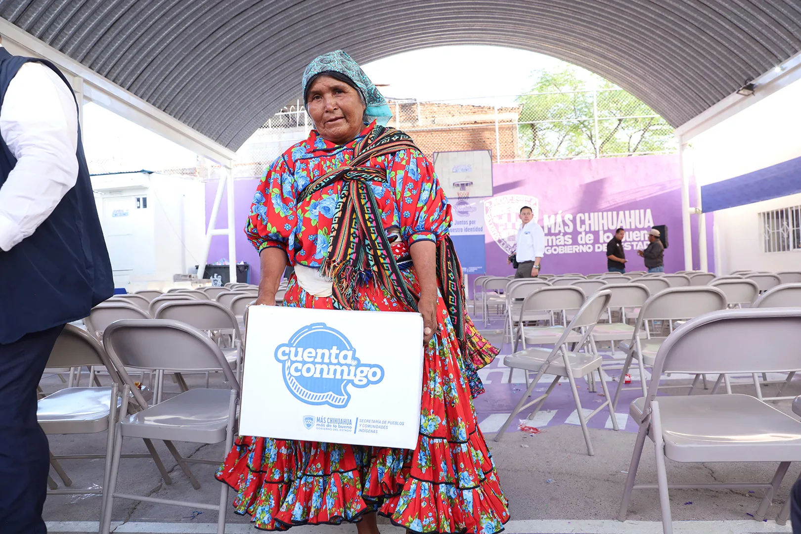SPyCI entrega apoyos alimentarios a familias indígenas de Oasis y Martín López en Chihuahua - imagen 3