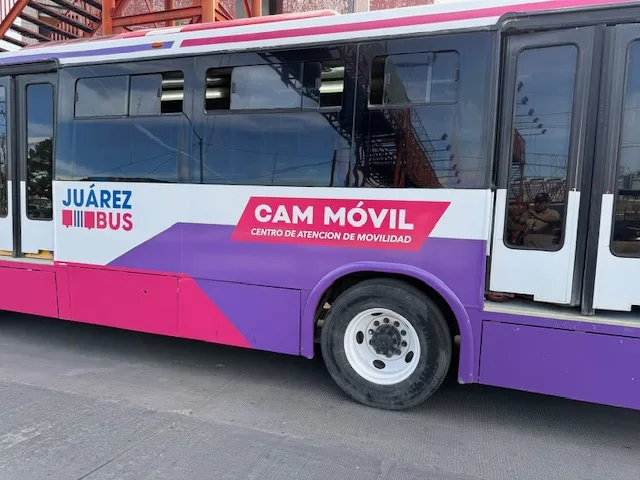 CAM Móvil del JuárezBus ofrecerá trámites en colonia La Cuesta del 15 al 20 de junio - imagen 1