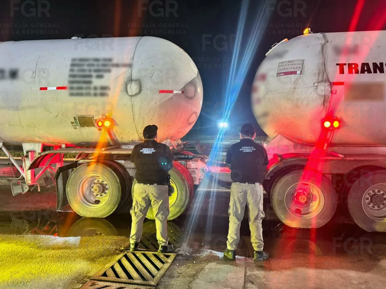 FGR investiga a tres personas por transporte ilícito de más de 98 mil litros de gas L.P en Tabasco - imagen 2