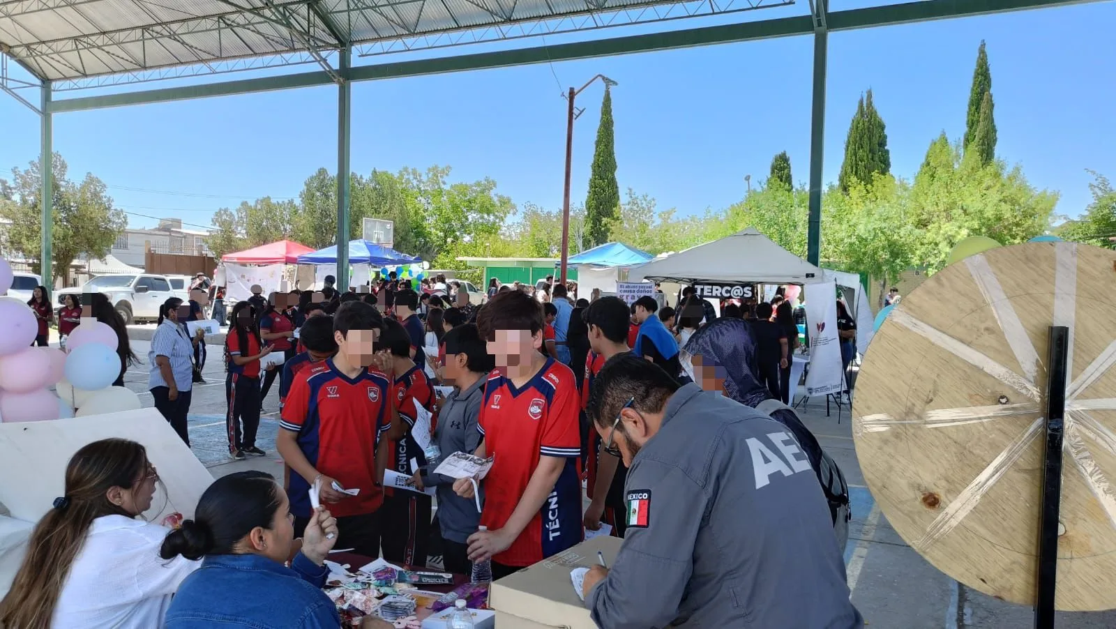 GOECHI participa en Feria de la Salud en la Secundaria Técnica 37 de Ciudad Juárez - imagen 3