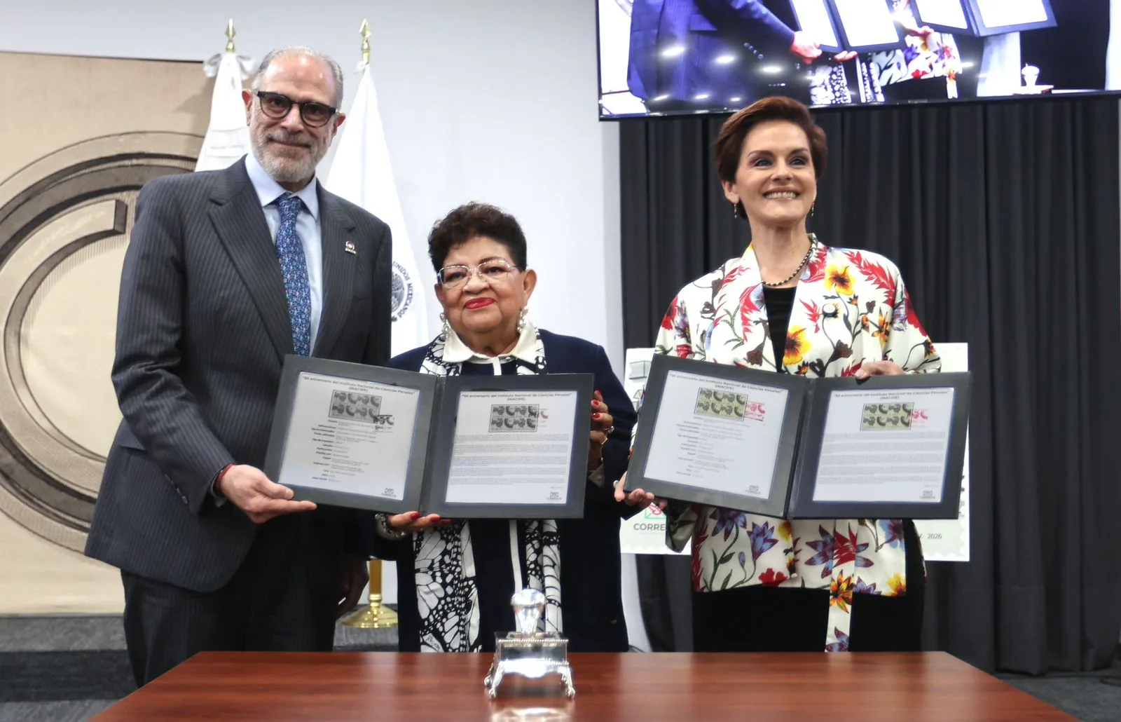FGR y SEPOMEX celebran 50 años del INACIPE con emisión de timbre postal conmemorativo - imagen 12