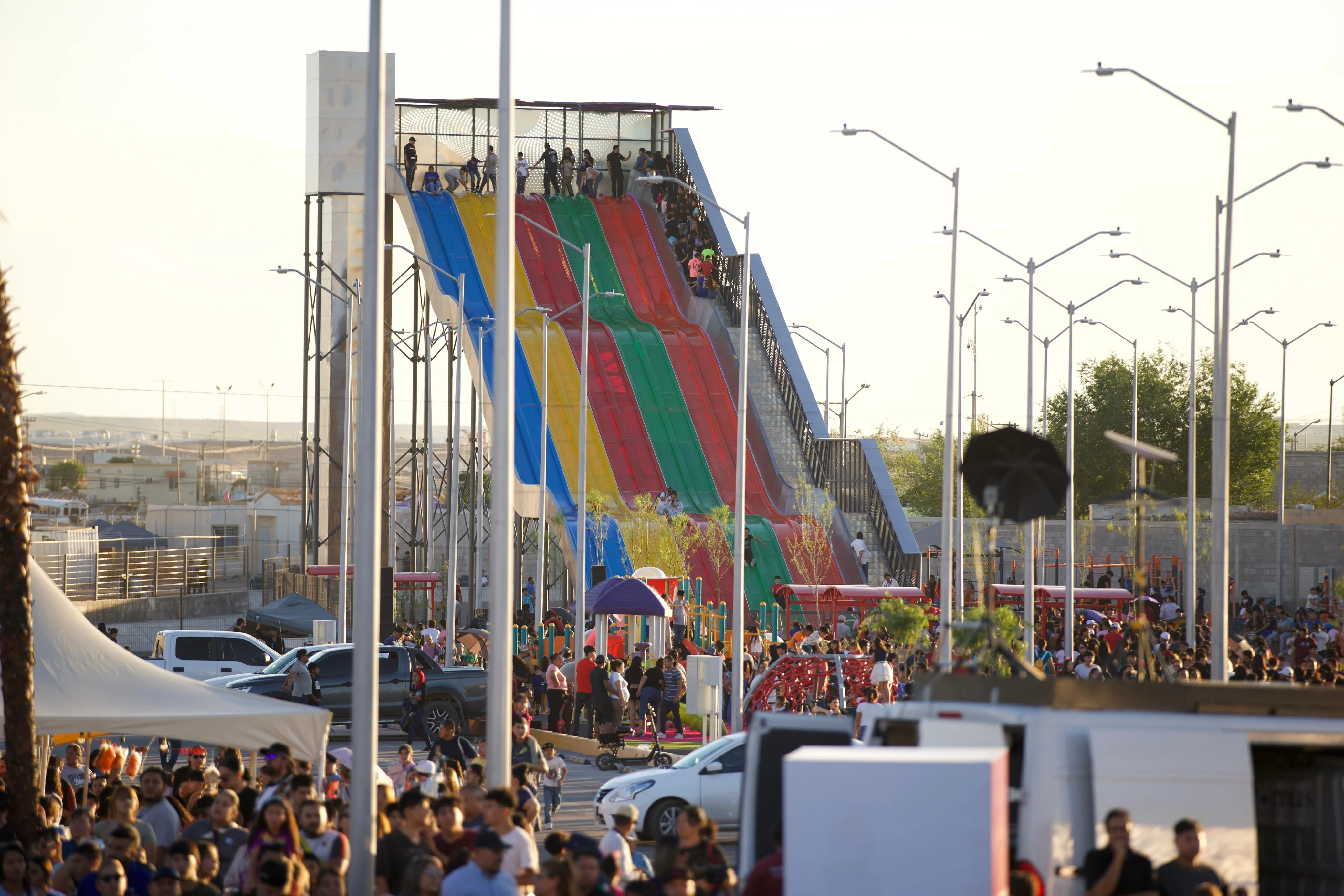 Inauguran Parque Urbano Suroriente en Ciudad Juárez con asistencia de 12 mil personas - imagen 3