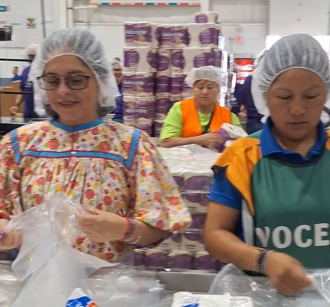 Funcionarios del CEMPO colaboran con Banco de Alimentos para apoyar a familias de Ciudad Juárez - imagen 1