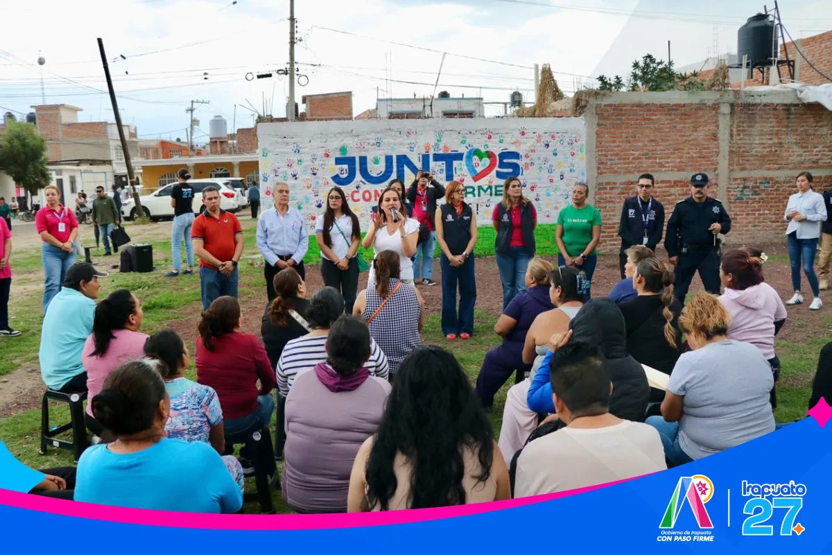 Concluye en Irapuato el programa 'Juntos con Paso Firme' para fortalecer comunidades - imagen 2
