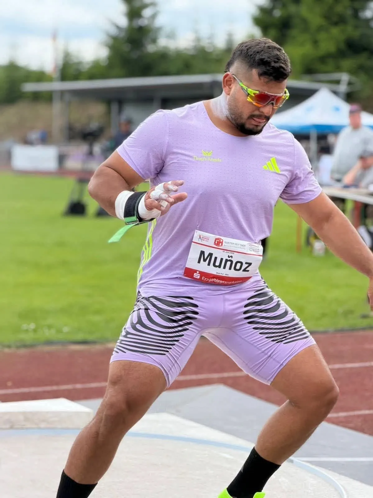 Uziel Muñoz gana oro en impulso de bala en el Heino Lipp Memorial 2026 en Estonia - imagen 3