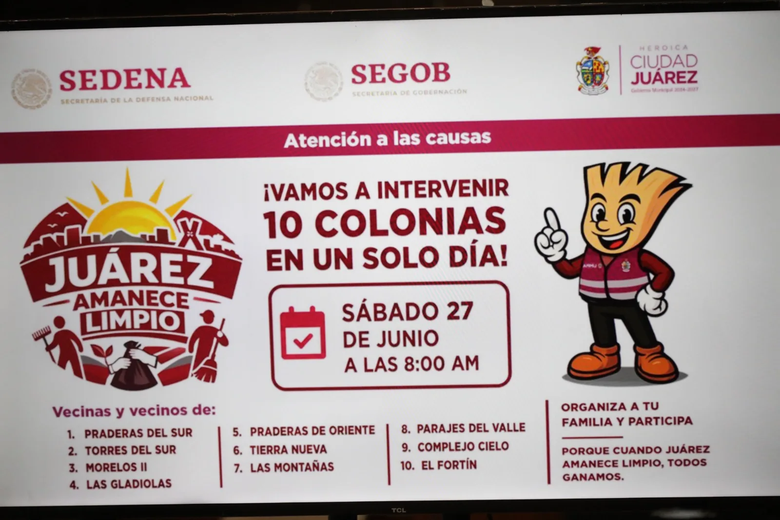 Inicia la quinta jornada de limpieza del programa Juárez Amanece Limpio en 10 colonias - imagen 2
