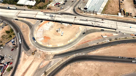 Avanza al 78% construcción del Paso Superior en carretera Chihuahua-Aldama y Fuerza Aérea - imagen 2