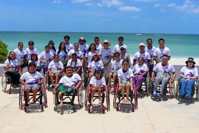DIF Yucatán impulsa autonomía de personas con discapacidad a través de actividades recreativas en Progreso - imagen 3