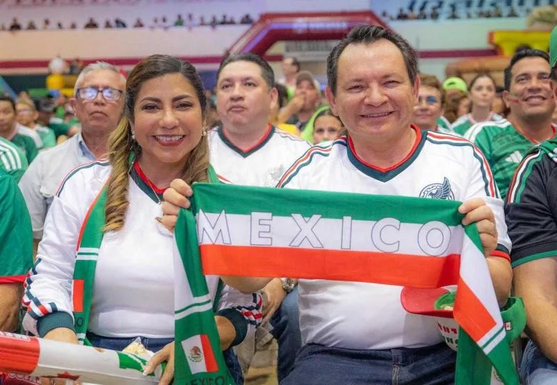 Más de 12 mil personas celebran el triunfo de México en las Zonas Fan de Yucatán durante el Mundial 2026 - imagen 1